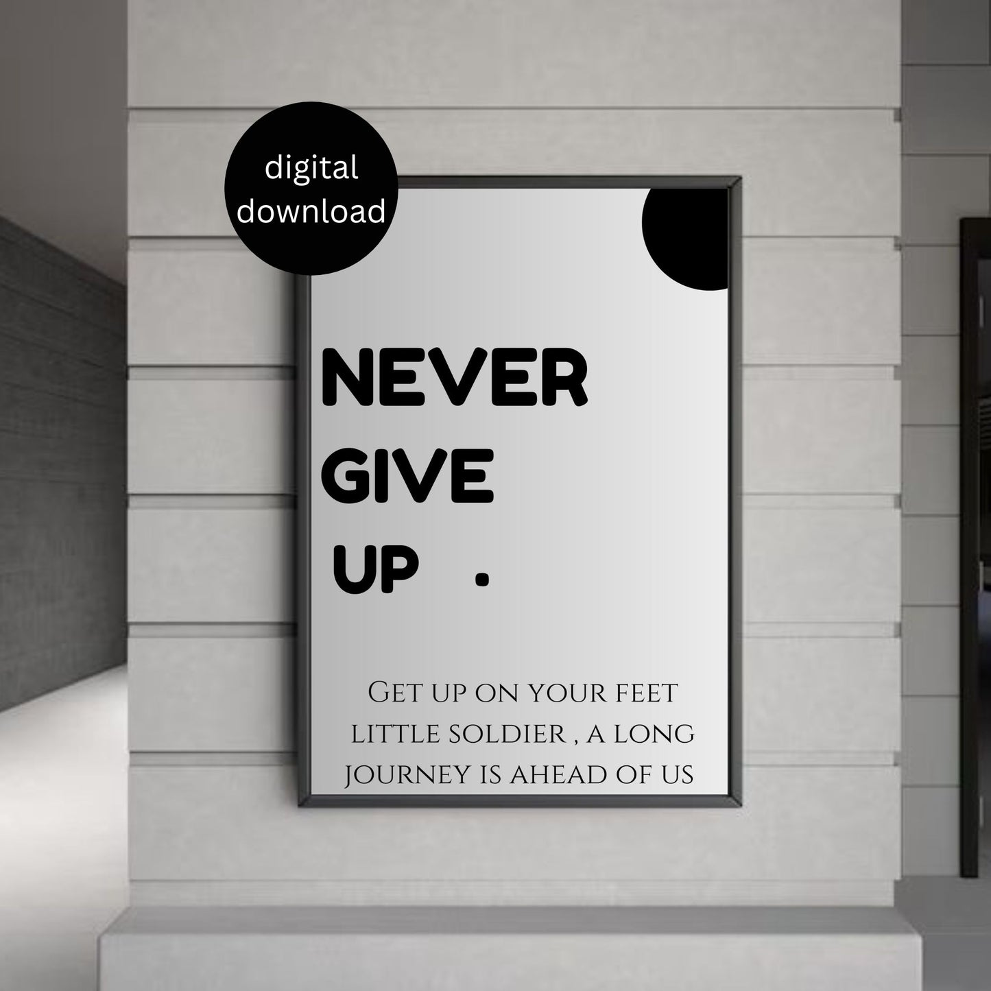 motivational wall art | wallartbyDOULKAFAL