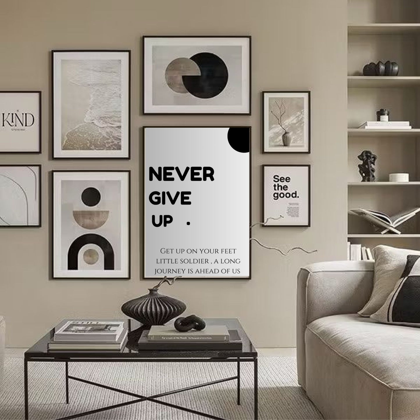 motivational wall art | wallartbyDOULKAFAL