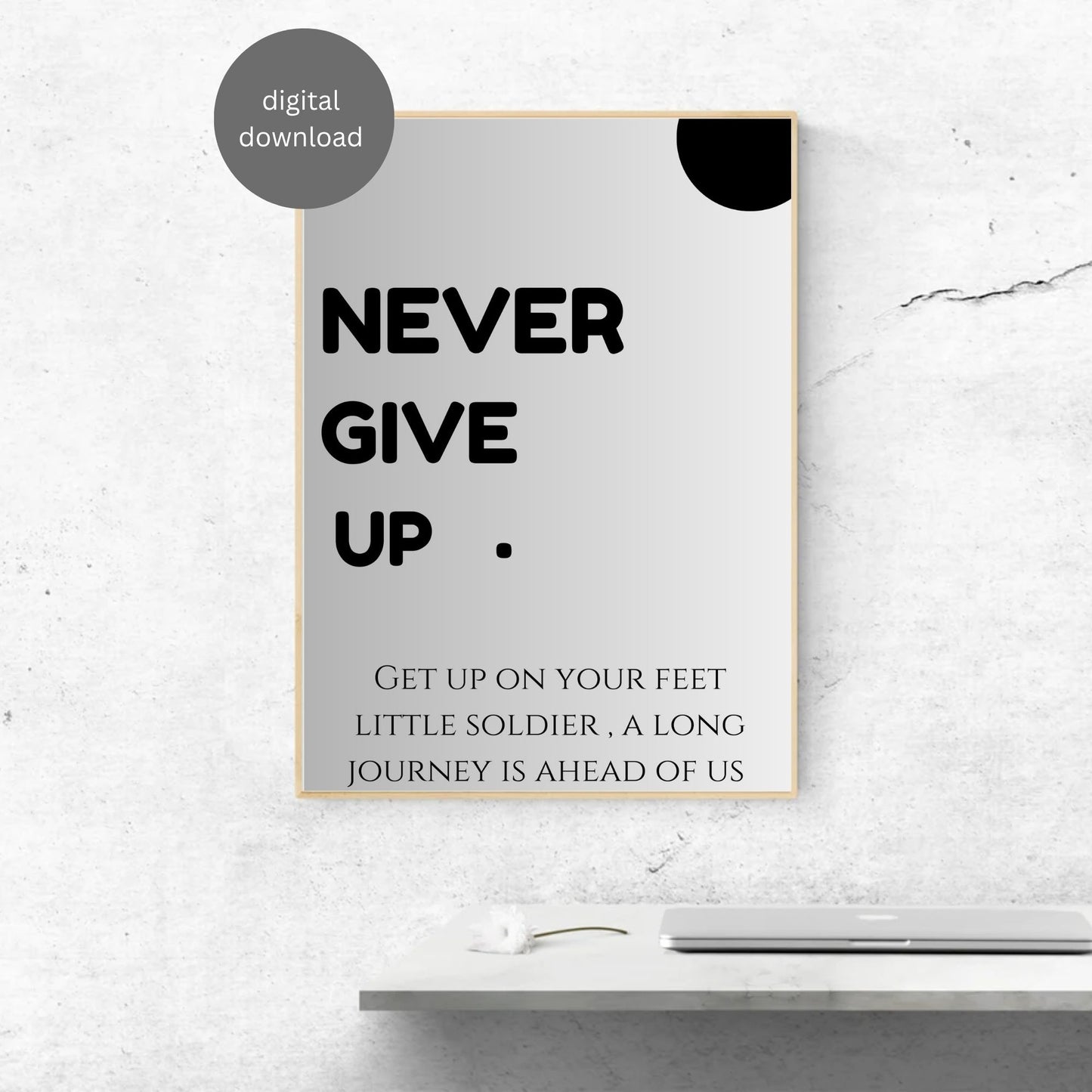 motivational wall art | wallartbyDOULKAFAL